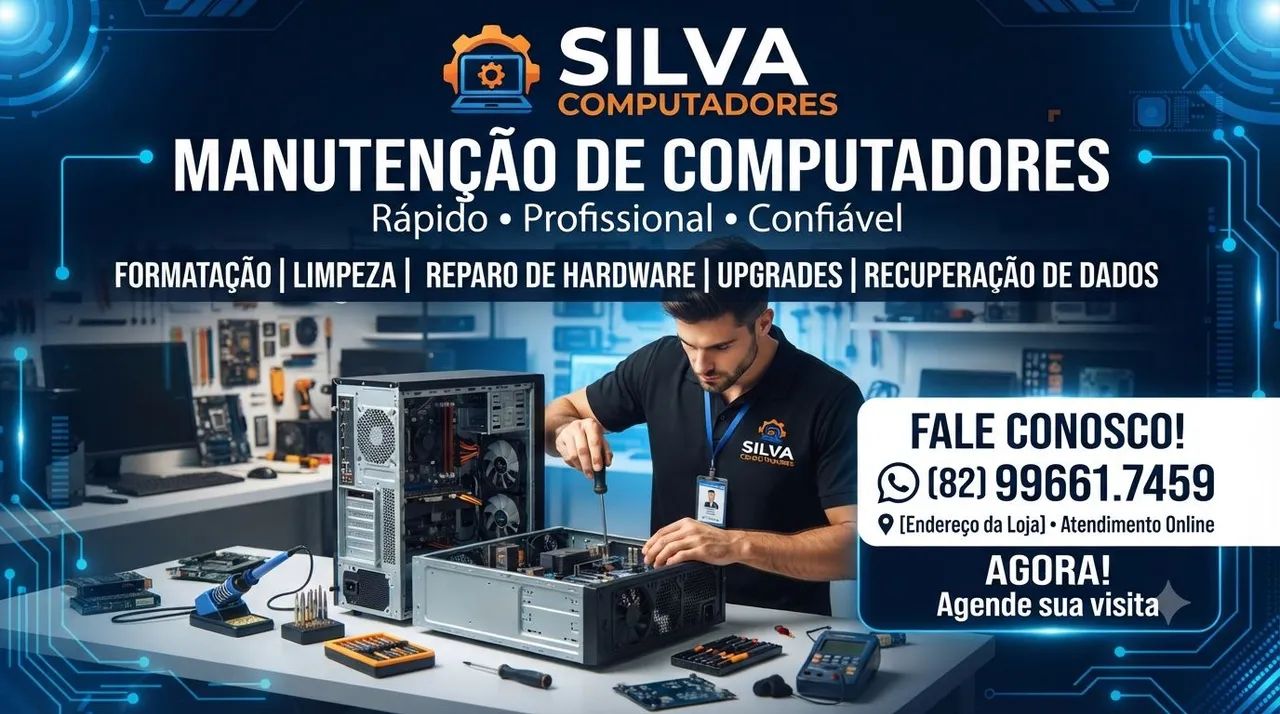 MANUTENÇÃO GERAL COMPUTADORES
