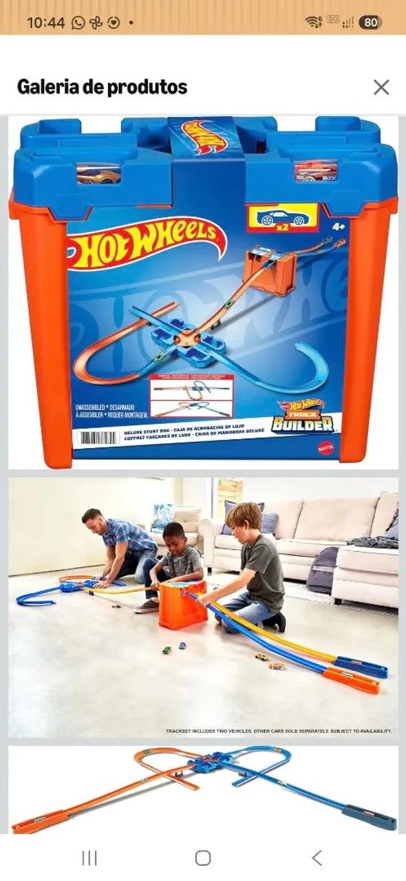 Hot Wheels Track Builder - completo