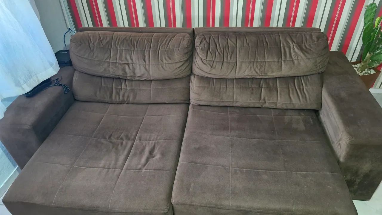 Sofá grande à venda - R$ 600 - Foto 3