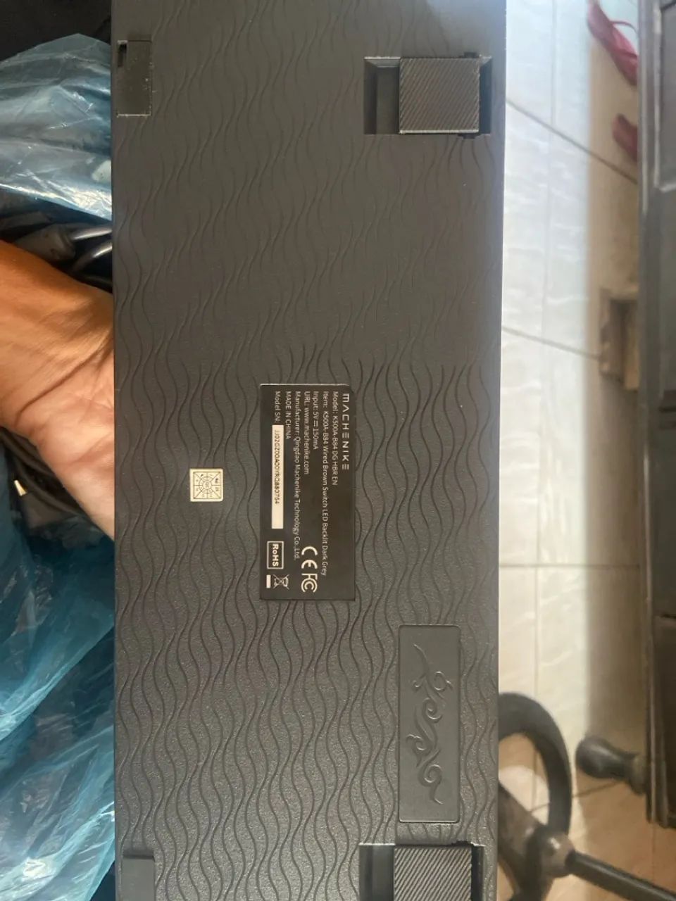 teclado mecânico Machenike K500A-B84  - Foto 3