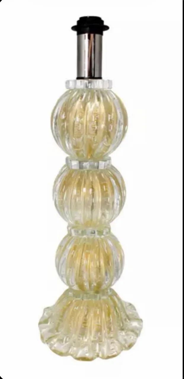 Abajur de Cristal Murano  - Foto 2