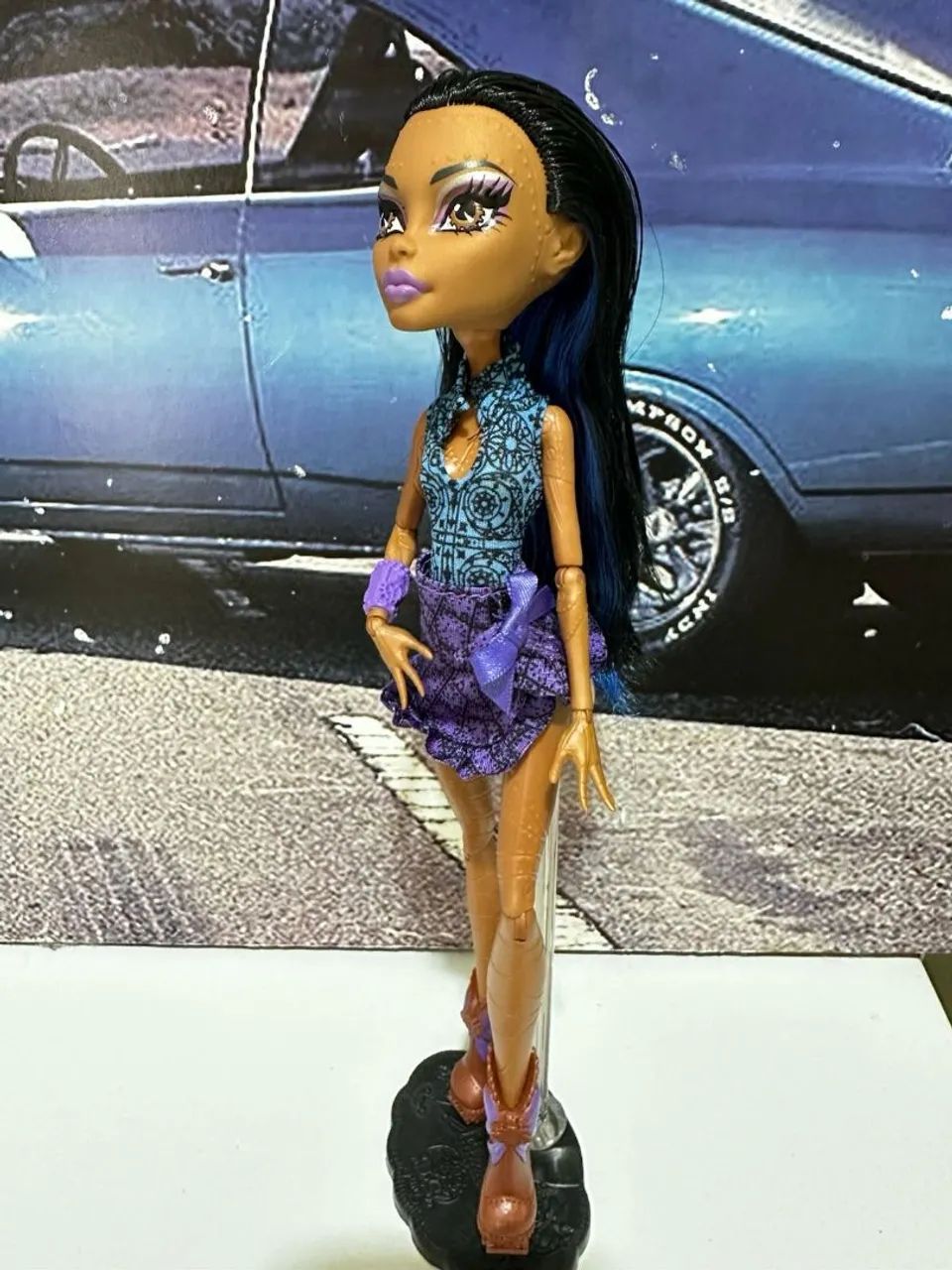 BONECA   MONSTER  HIGH  ROBECCA STEAM  DANCE - Foto 3