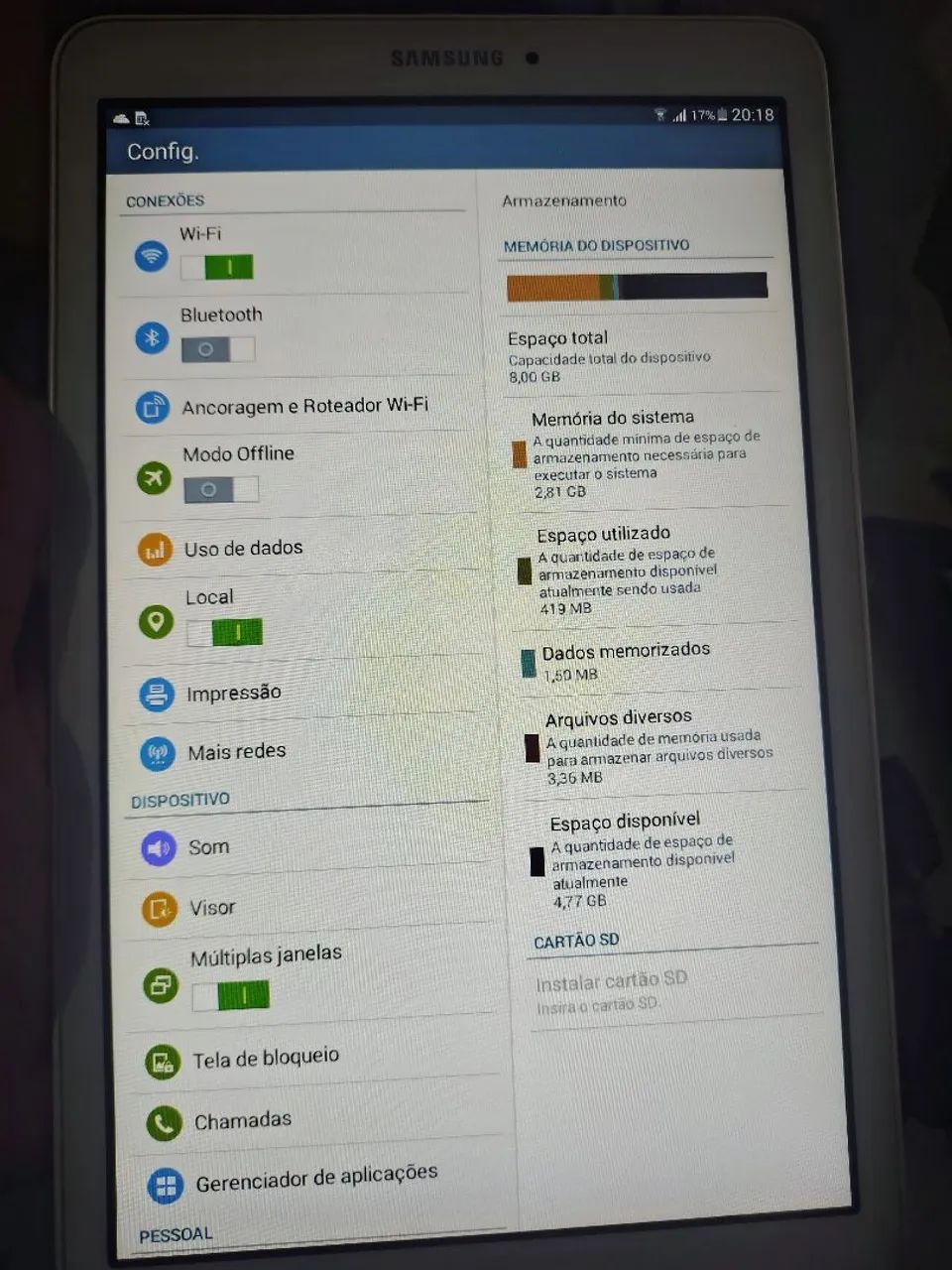 Tablet Samsung Galaxy Tab E - Foto 2