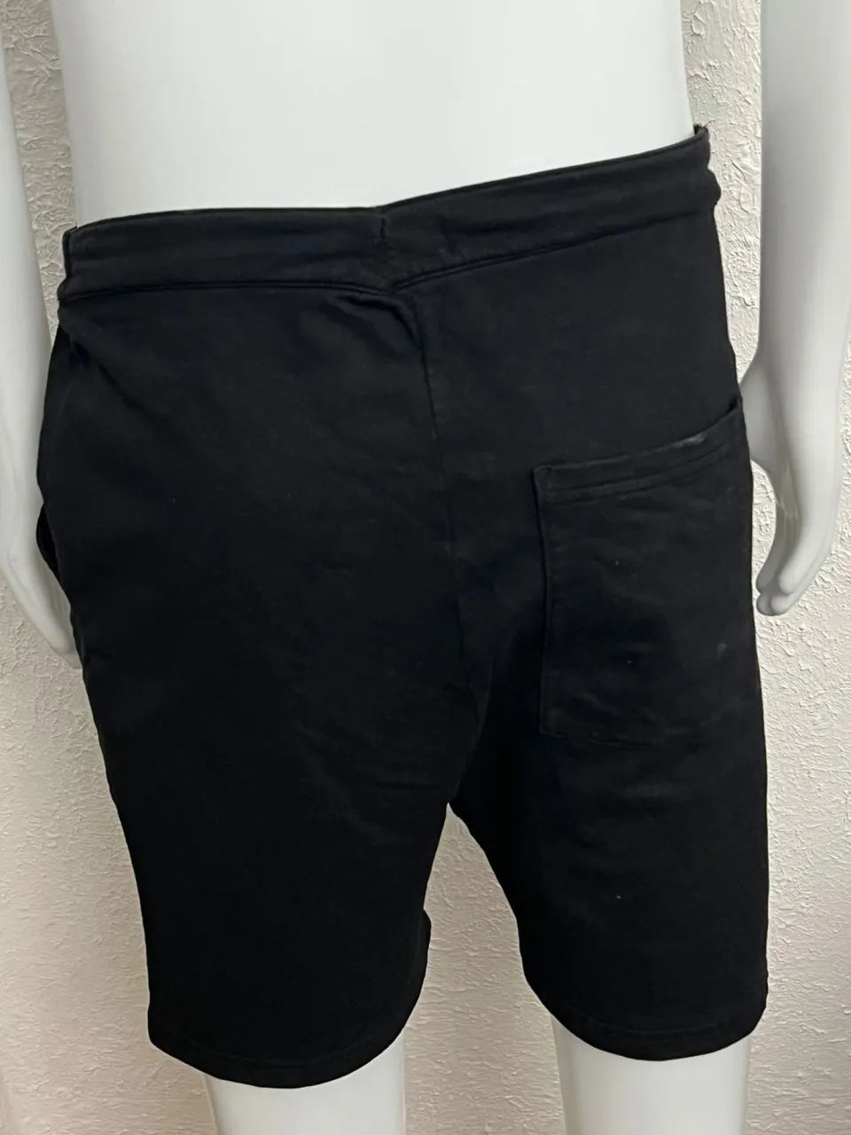 Bermuda Zara Man Tamanho G Preto Bom Estado - Foto 5