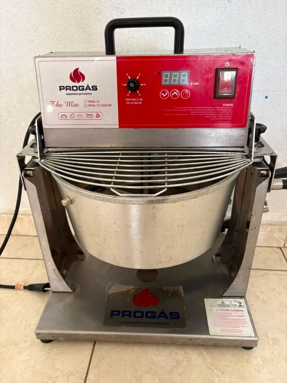 Vender bateria de salgados 