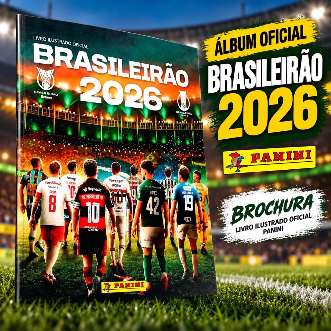 Álbum Brasileirão 2026 Panini