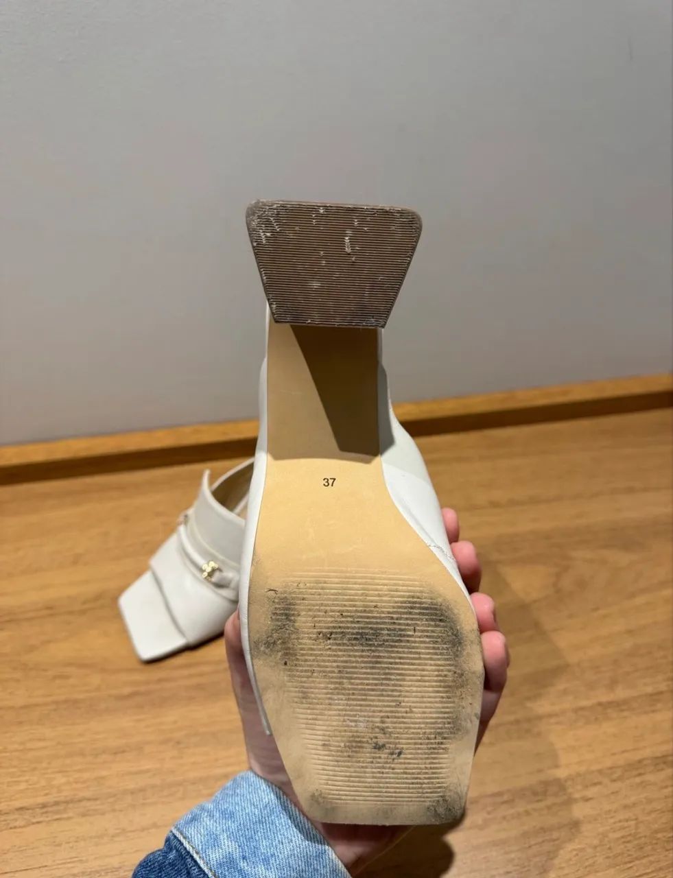 Mule JORGE BISCHOFF off white 37 - Foto 3