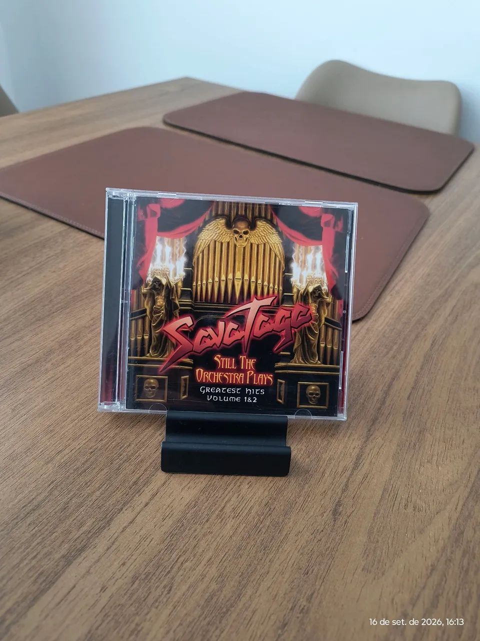 CD Savatage Still the Orchestra Plays - Vol 1 e 2