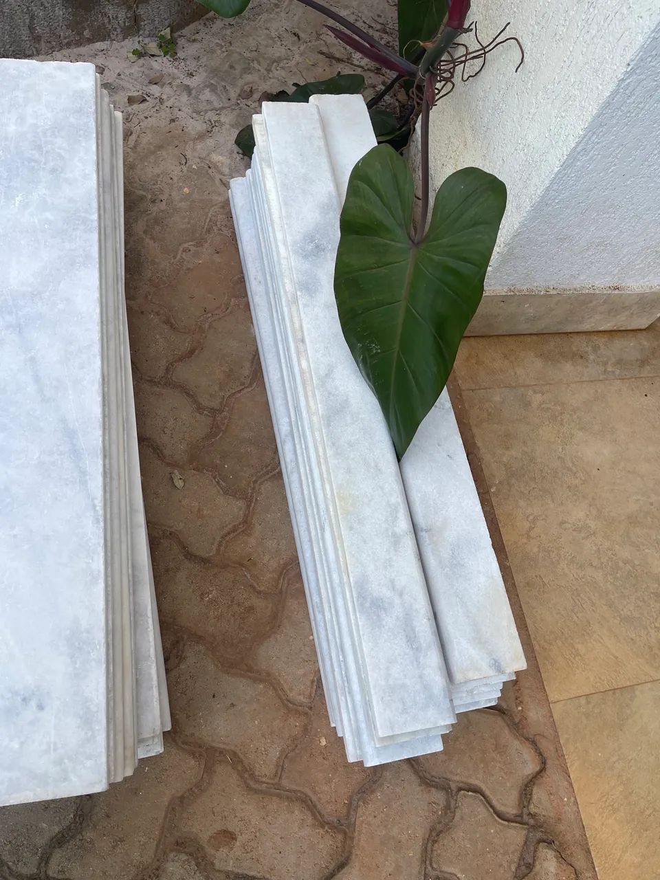 Borda de piscina marmorizado 