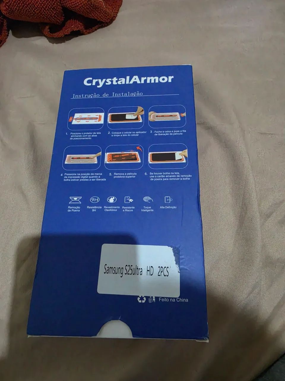 Película Cristal Armor HD 2 PCS Vidro Temperado - Foto 2