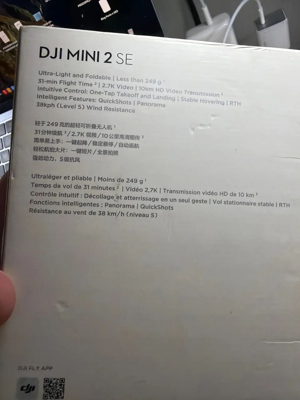 DRONE DJI MINI 2 SE COMPLETO - 1 BATERIA + ESTOJO YOREPEK  - Foto 3
