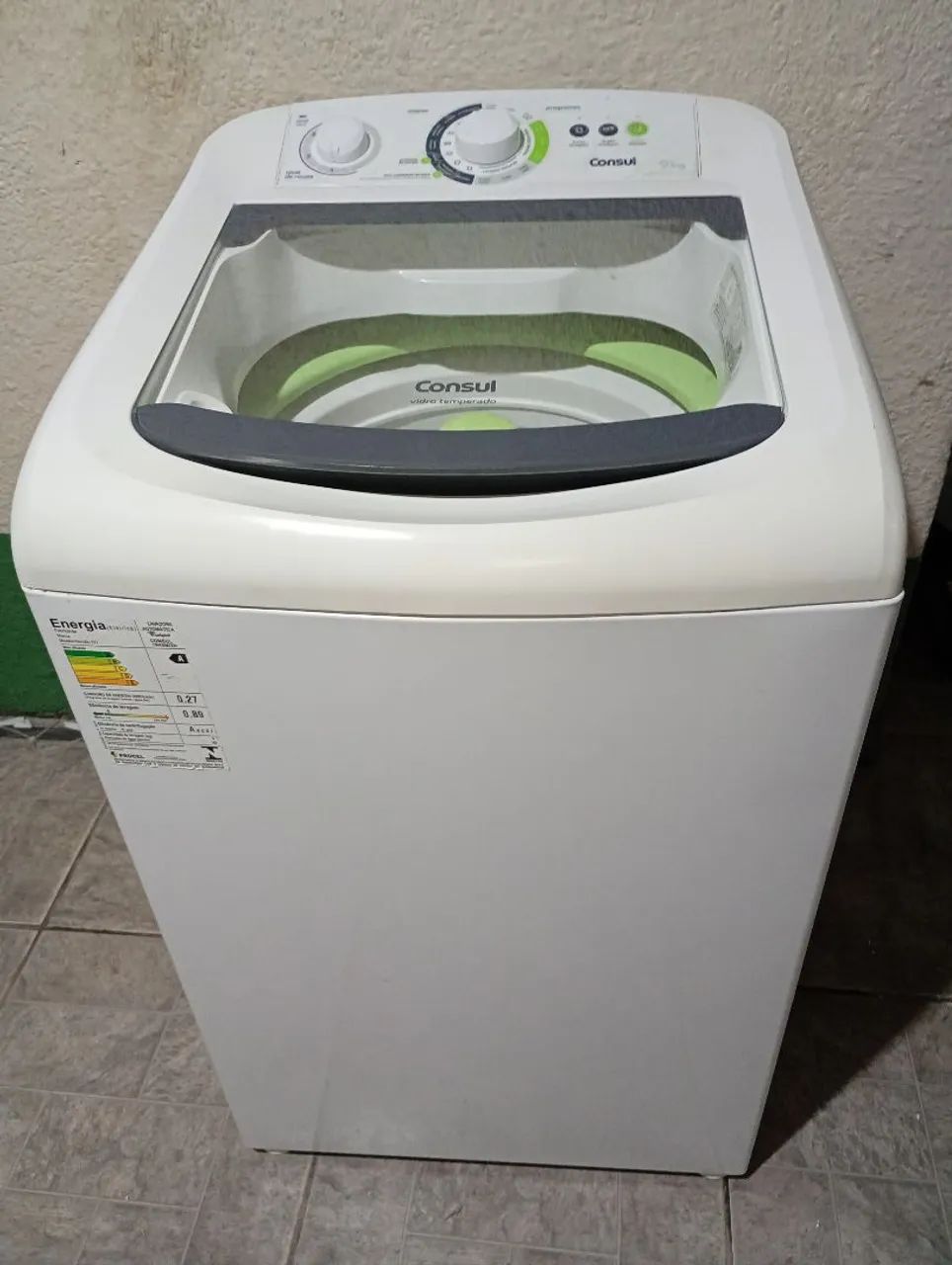 Máquina de lavar roupas 