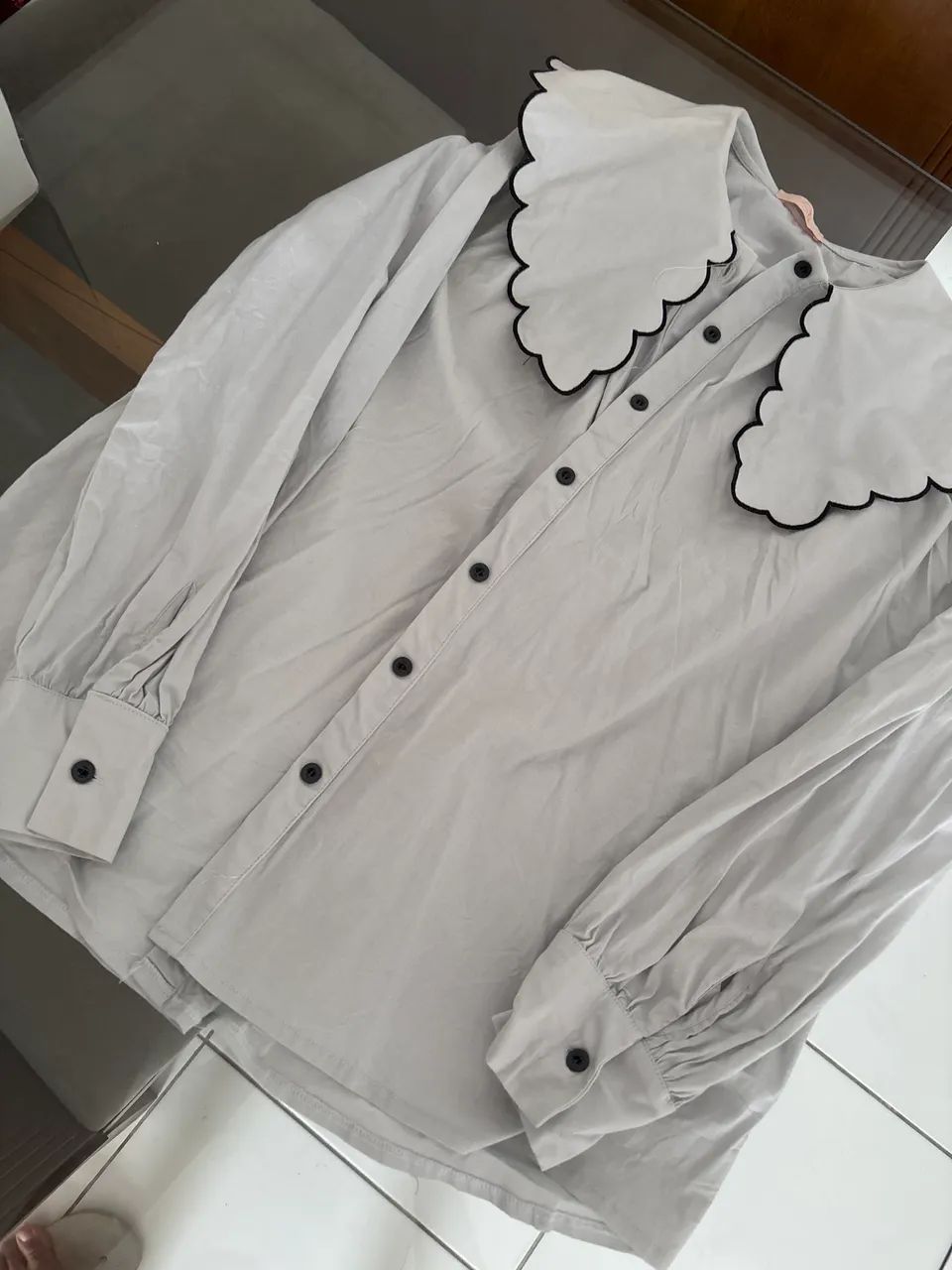 Blusa de alfaiataria nova 