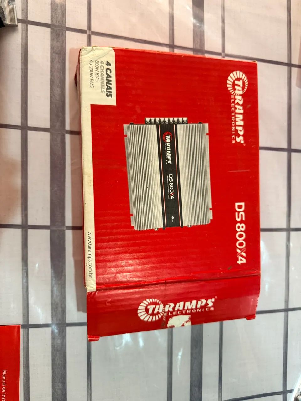 Módulo Taramps DS 800x4,  4 canais  800WRMS 4 x 200 WRMS - Foto 5