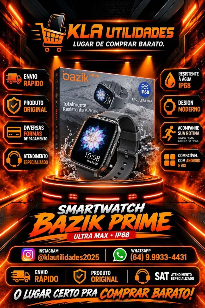 Relógio Smartwatch 