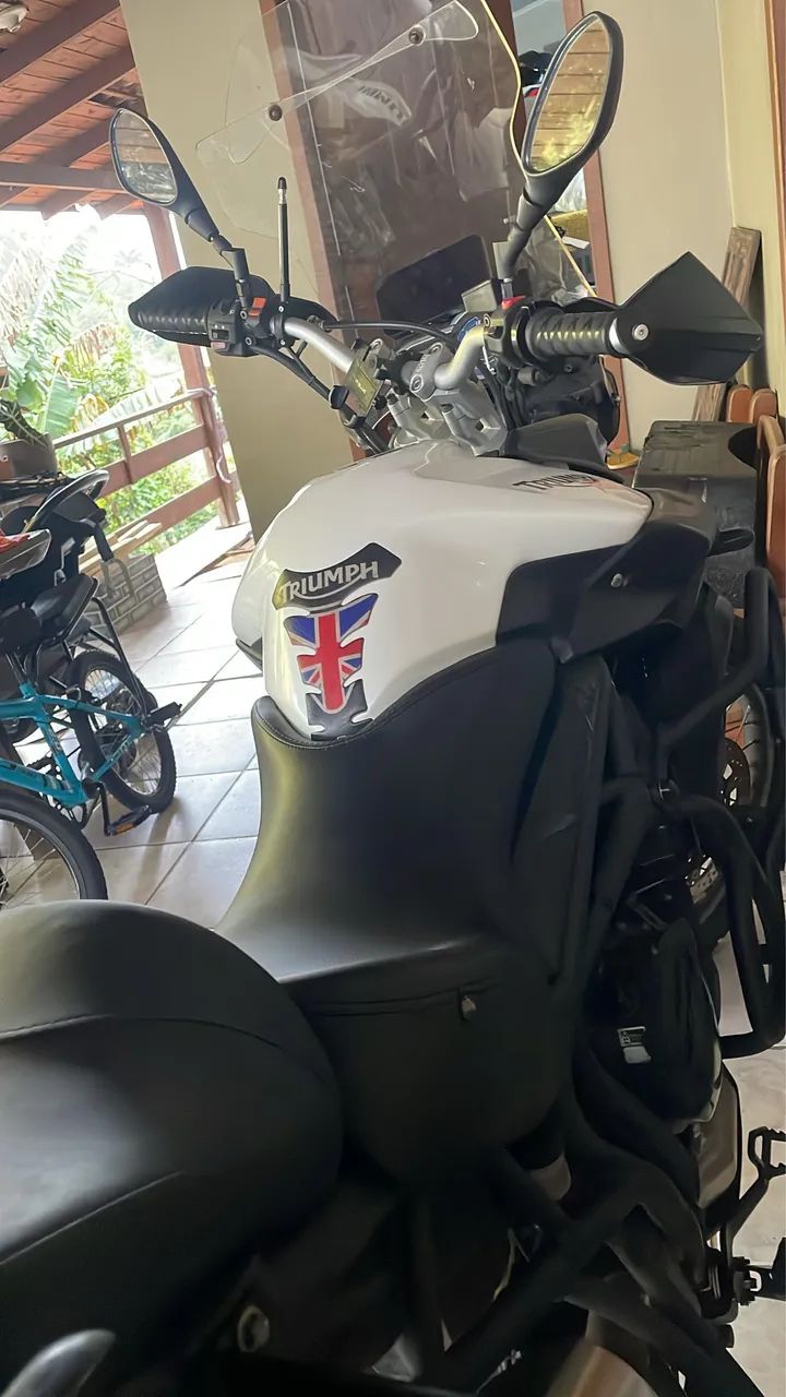 Tiger 800xc - MOTO IMPECÁVEL, COMPLETA E REVISADA! - Foto 4