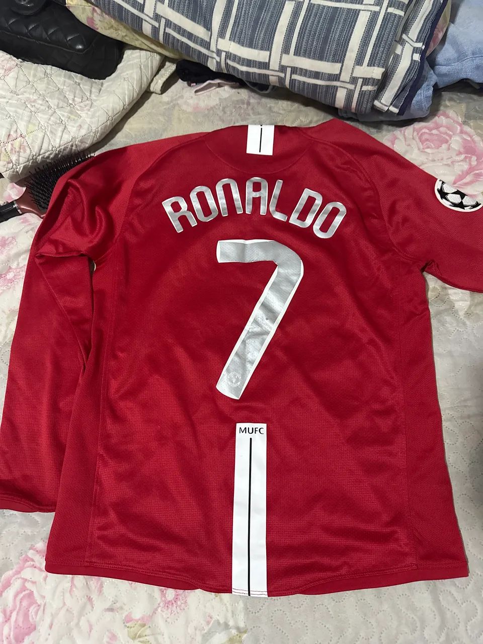Camisa cr7 2008 final da champions