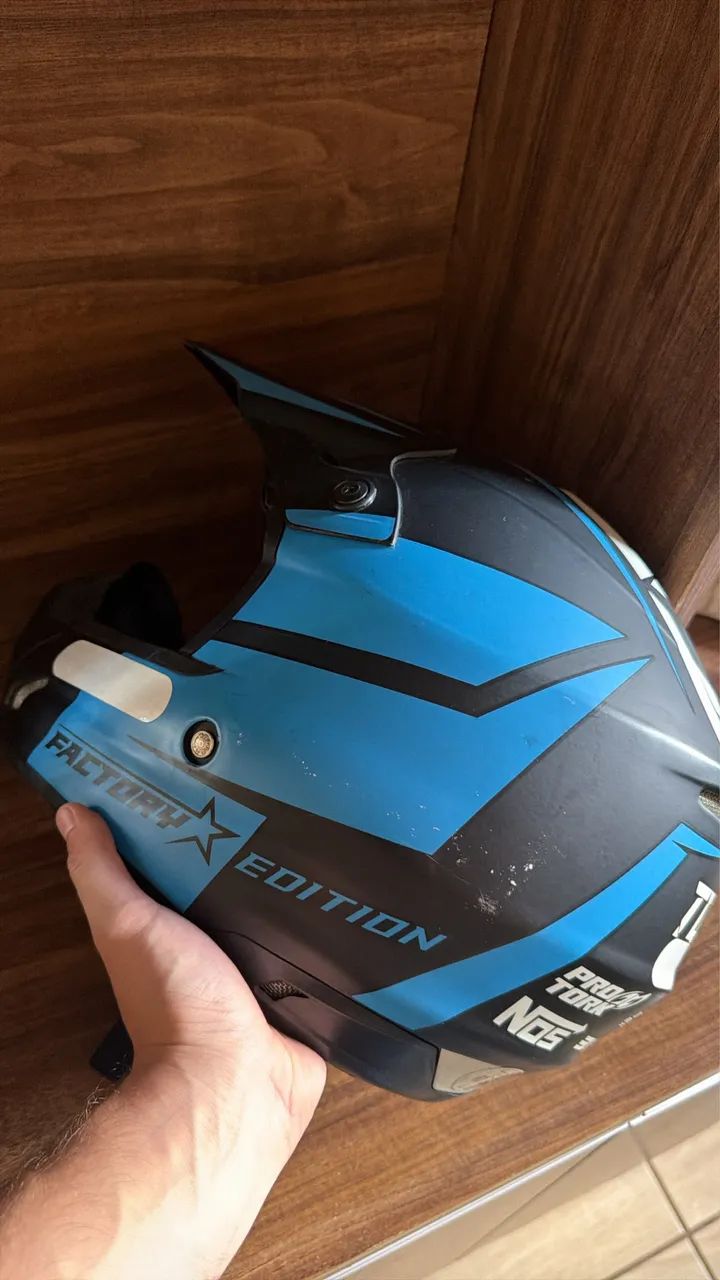 Capacete Tork Impecável. Tam 58 - Foto 4