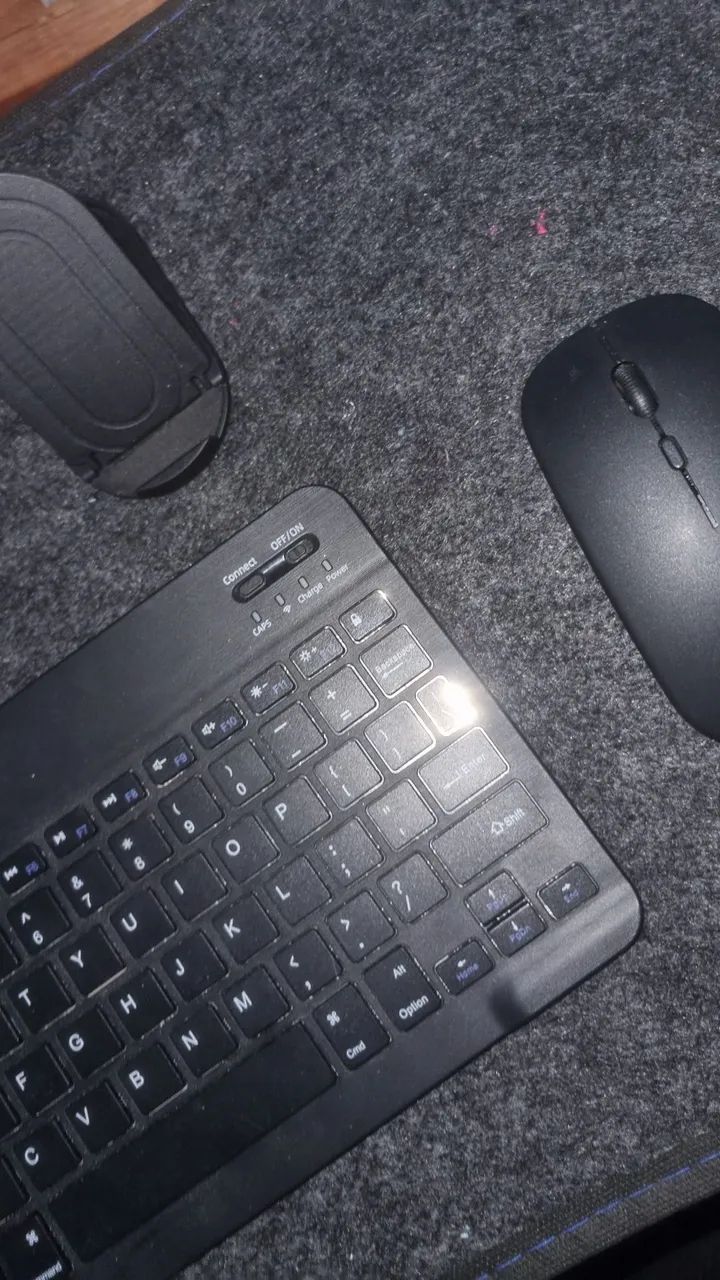  teclado e mouse sem fio Bluetooth ultrafino - Foto 3