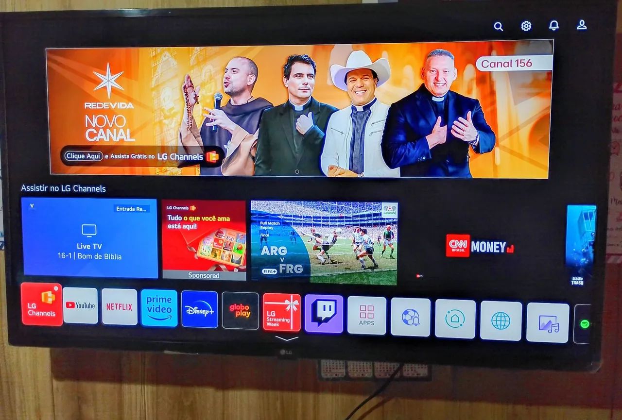 Smartv 43" LG 4K 