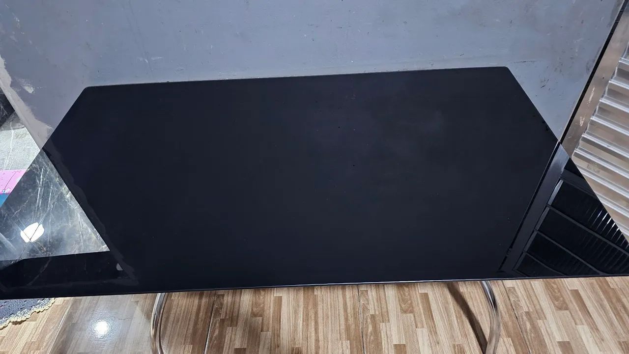 Mesa preta vidro - Foto 2