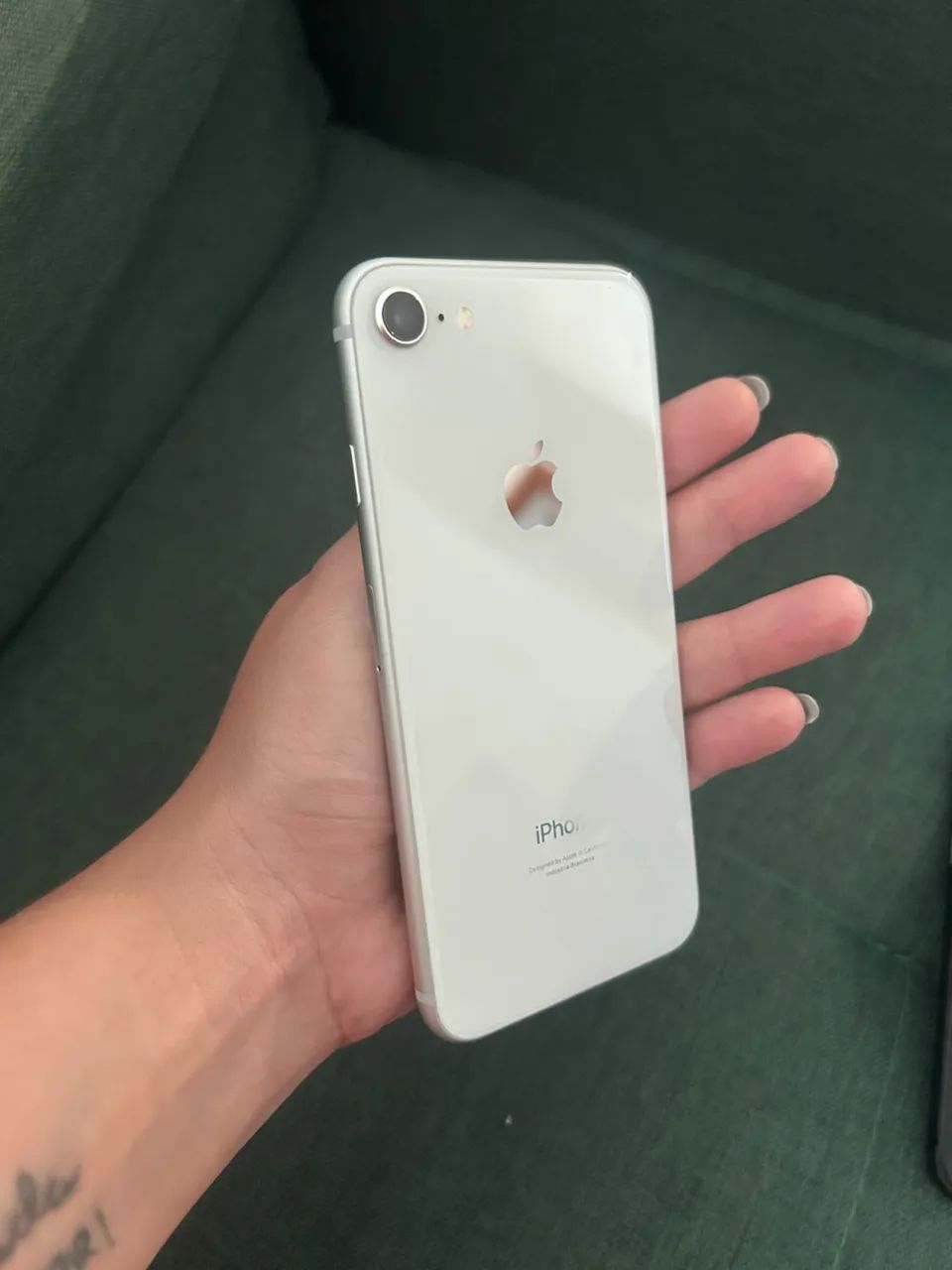 Apple iPhone8 ホワイト 256GB Apple iPhone8 256gb Único Dono! Intacto! = Novo! - Celulares e