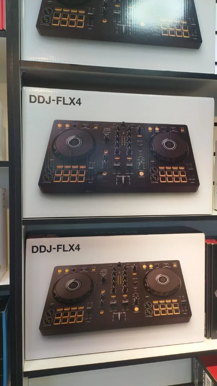 Controladora Pioneer DJ DDJ-FLX4 Black Oferta World Of Music