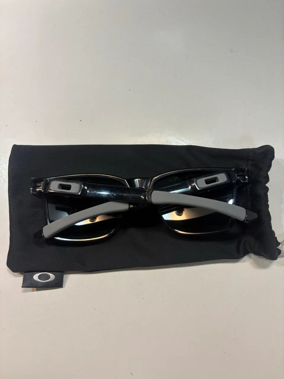 Óculos Oakley Catalyst Original + 2 Lentes - Preto e Azul + Estojo - Foto 3