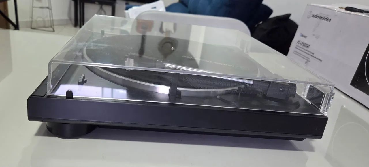 Toca Disco Vinil Audio-technica Lp60xbt Preto Bluetooth - Foto 3