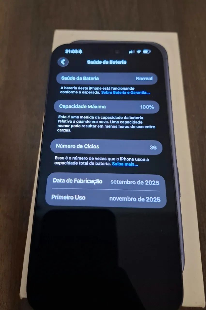 Iphone 17 Pro Max 256 gb Azul - Foto 4