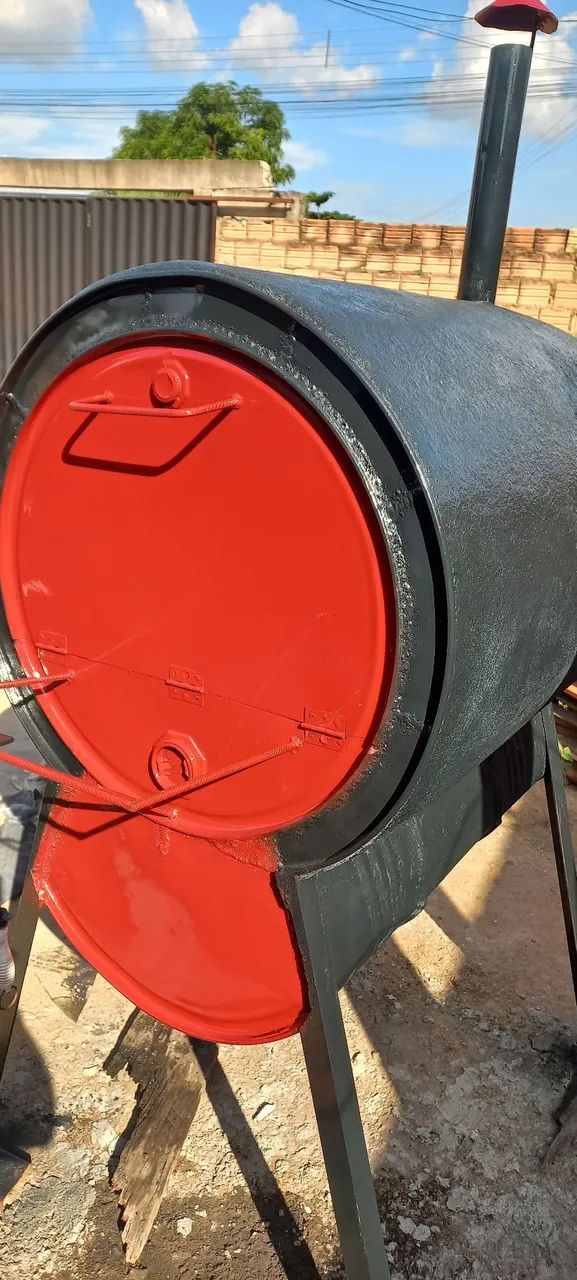 Vende-se formo de tambor móvel. A lenha  - Foto 2