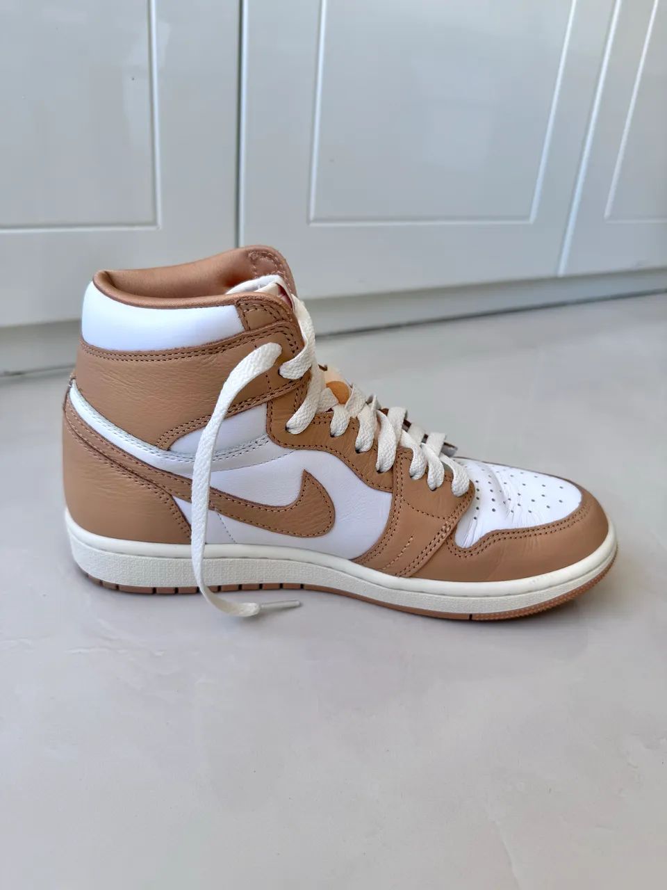 Nike Air Jordan 1 High OG Praline Feminino Original - Calçados