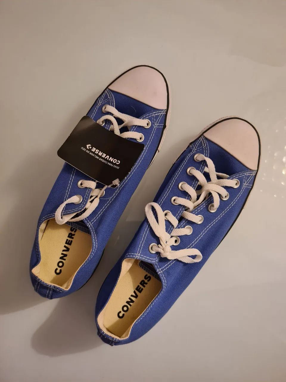 All Star Converse Plataforma - Azul Celeste - Novo - Foto 2