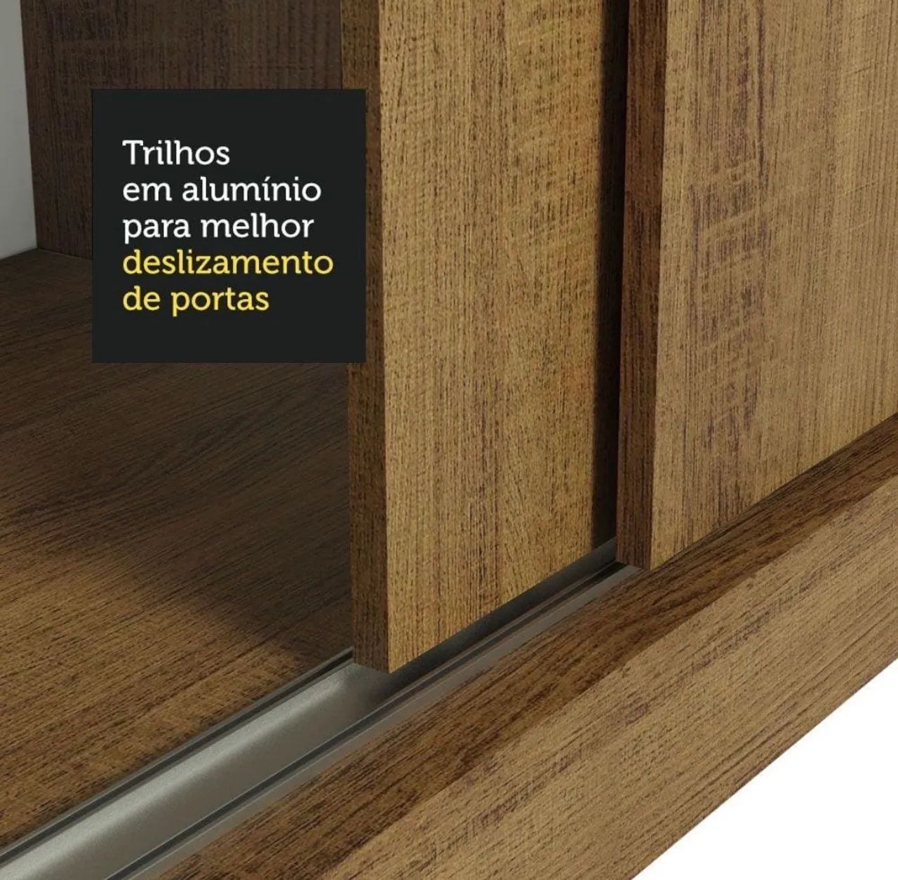 Guarda roupa solteiro Madesa com gaveta com chave  - Foto 5