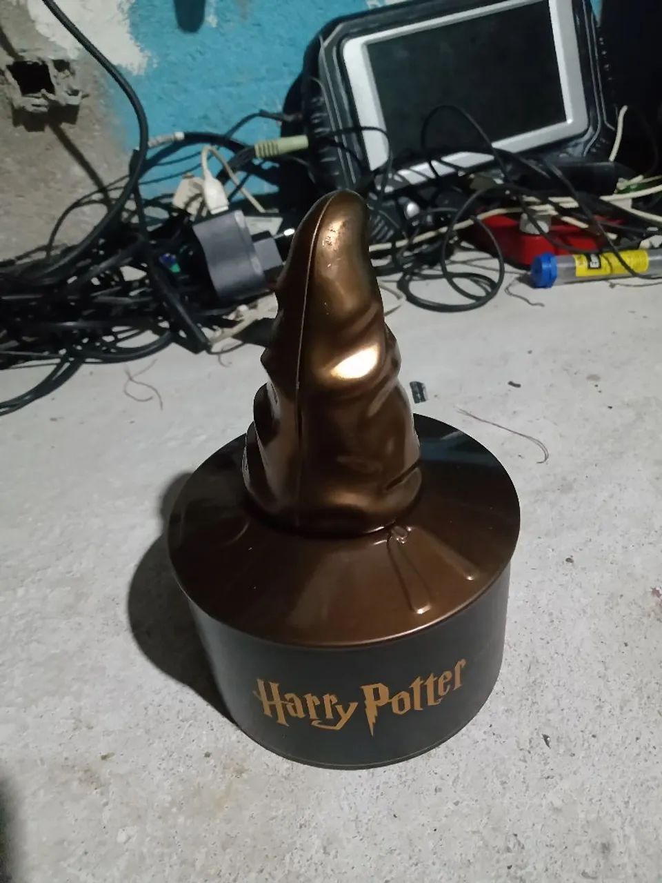 Lata colecionável do Harry Potter 