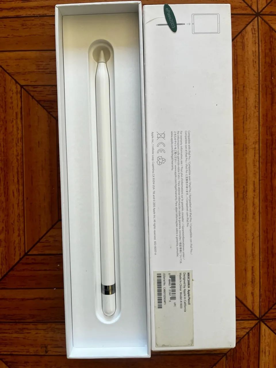 Apple Pencil 1ª Geração Original | Excelente Estado | Com Caixa - Foto 5