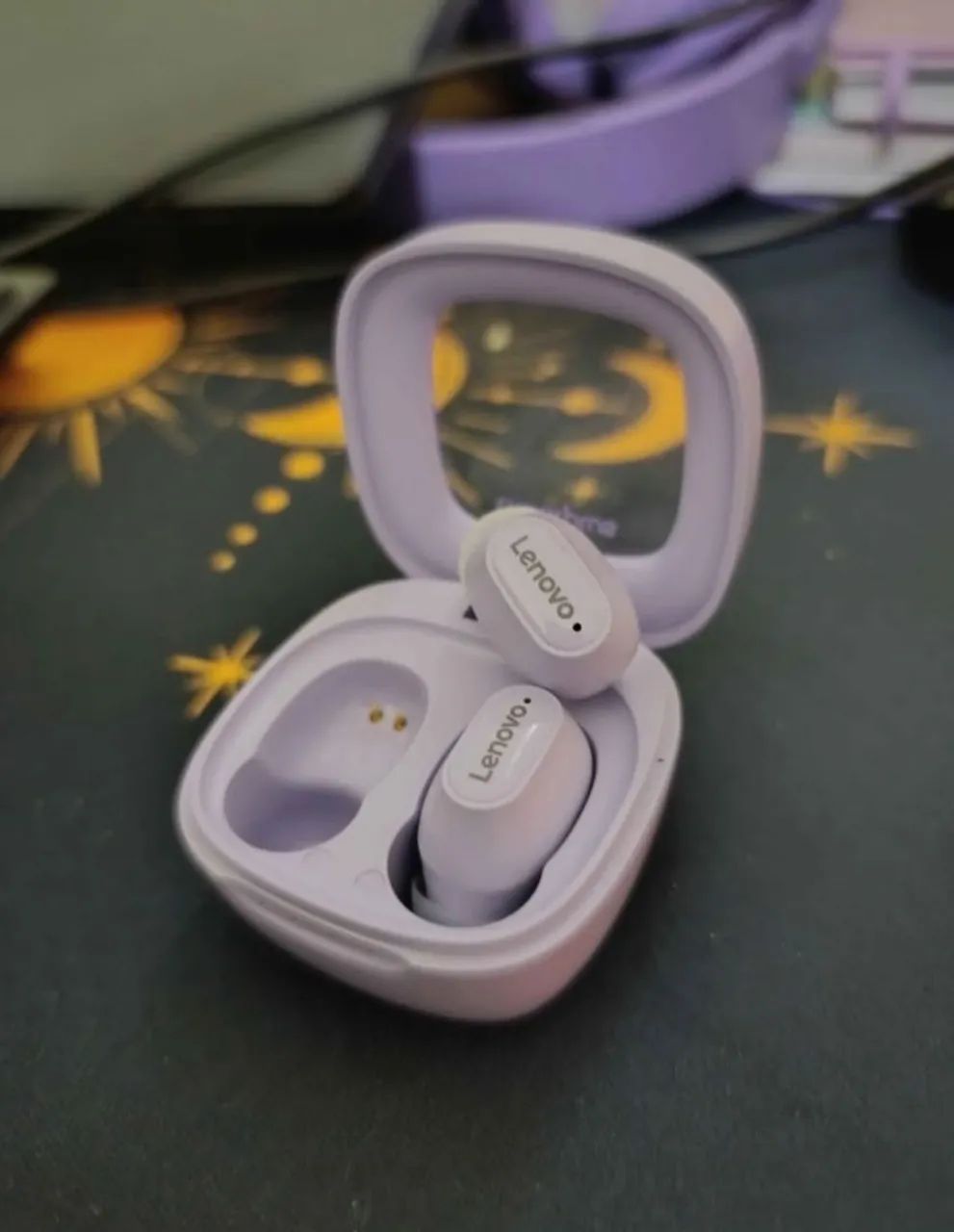 Fone Lenovo thinkplus roxo  - Foto 3