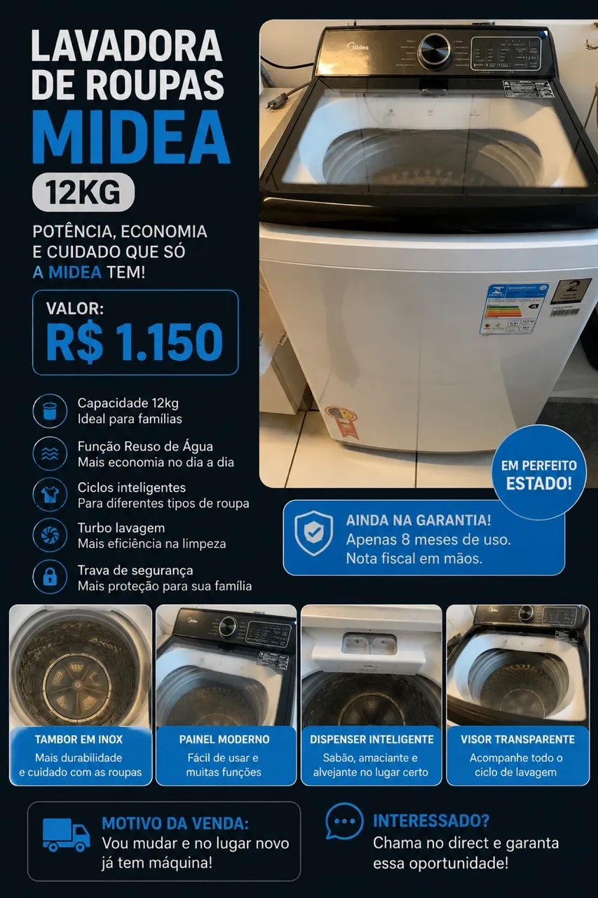 Máquina de lavar - Foto 2
