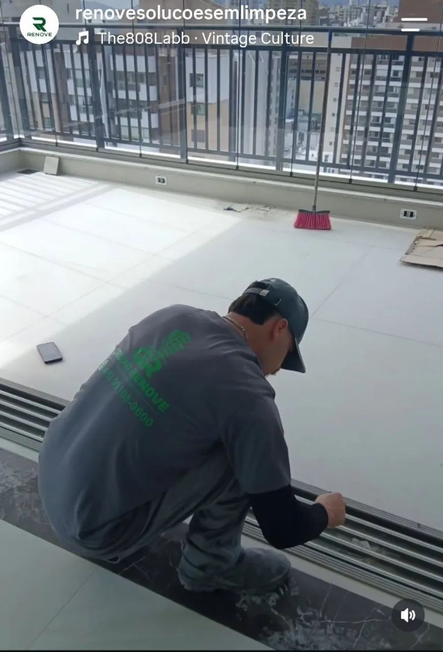 Limpeza pós obra