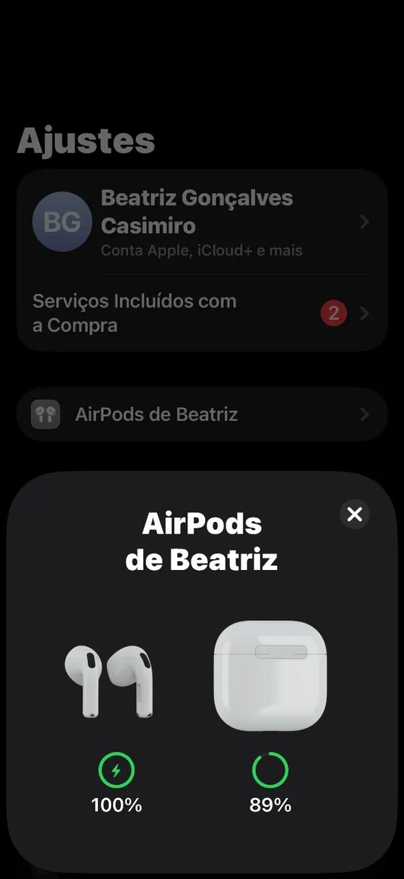 AirPods 4 ANC Apple Original | Cancelamento de Ruído | Estado de Novo | Completo - Foto 5
