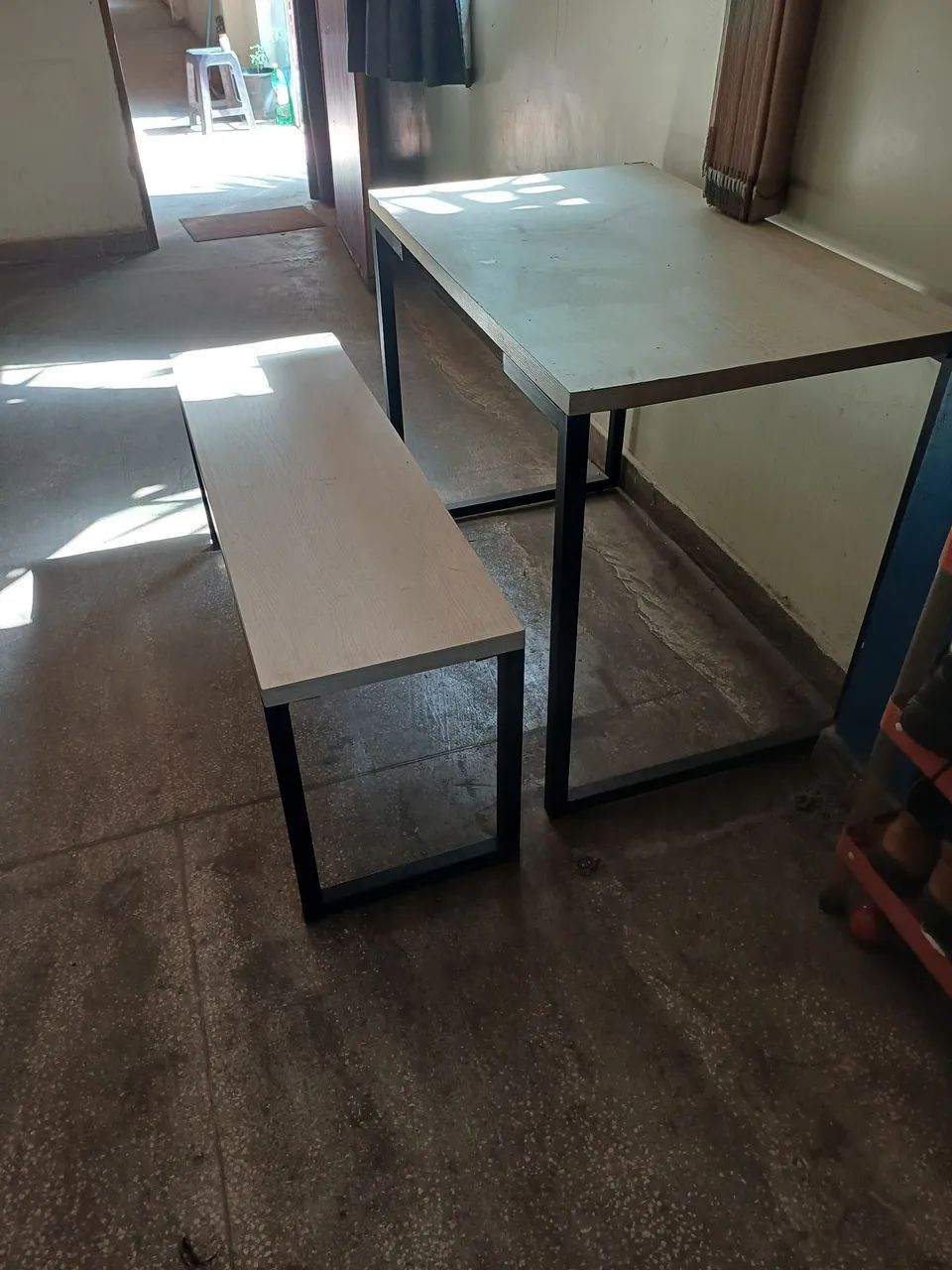 Banco e mesa metalon , reforçados. - Foto 2