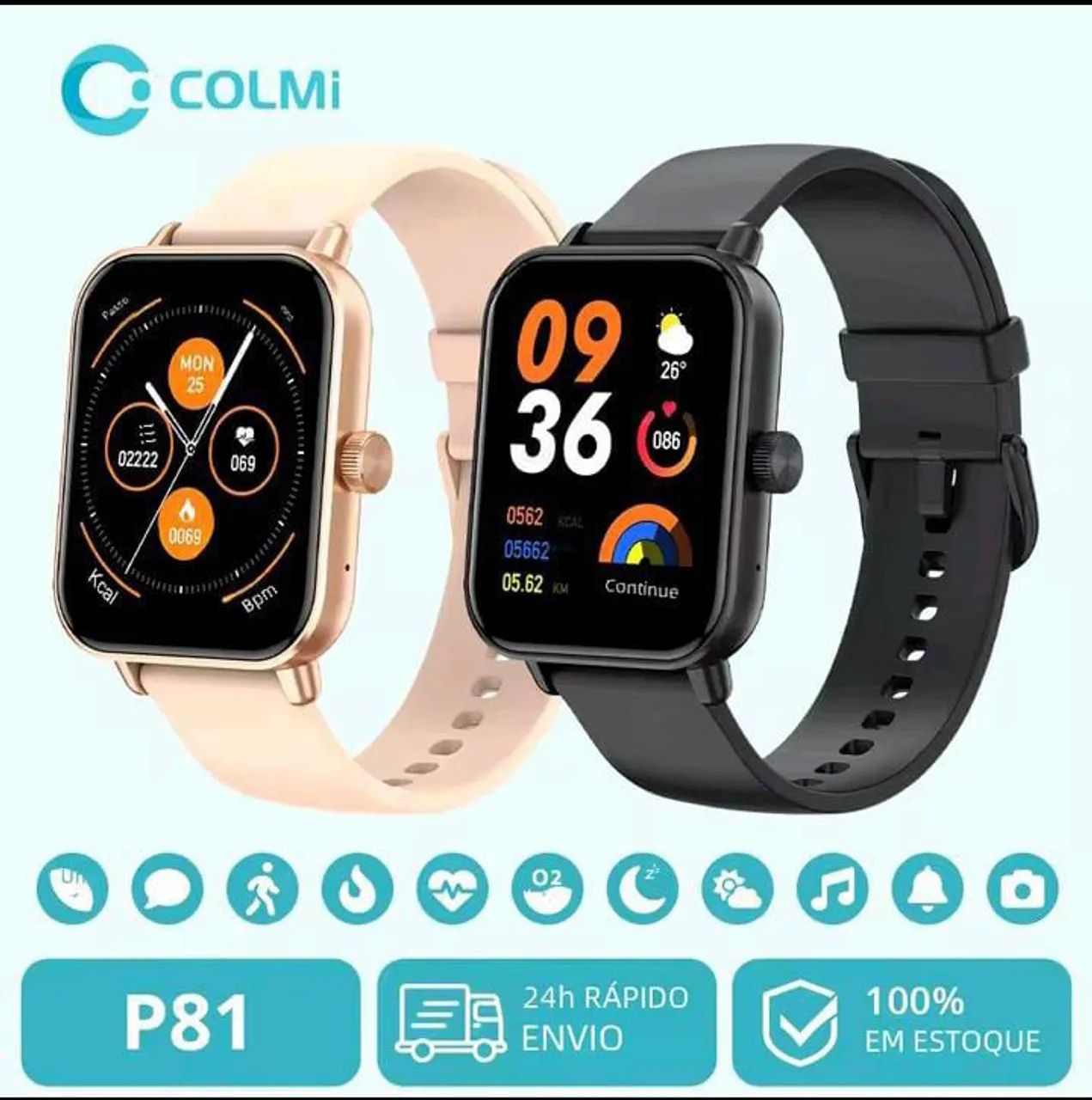 Relógio colmi P81 original 