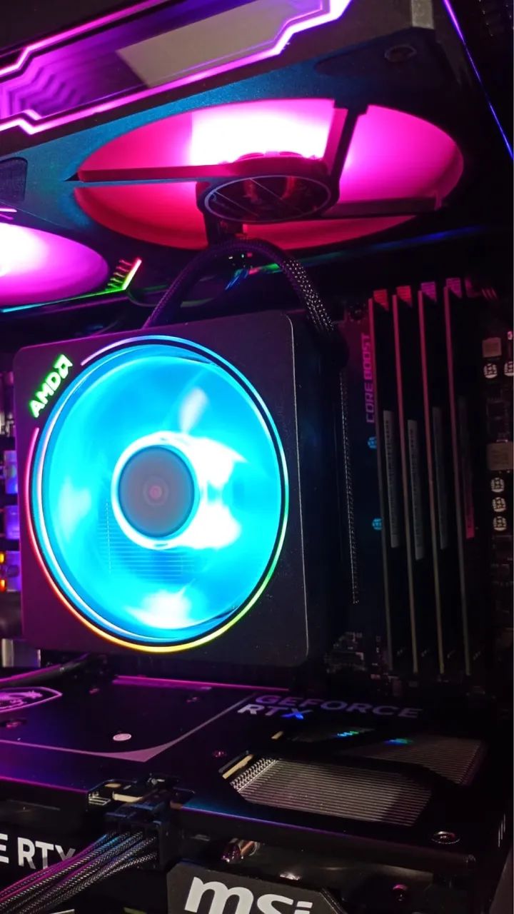 Kit AM4 Ryzen 5700x MSI B550 + 32GB DDR4 + M.2 500gb - Placas de
