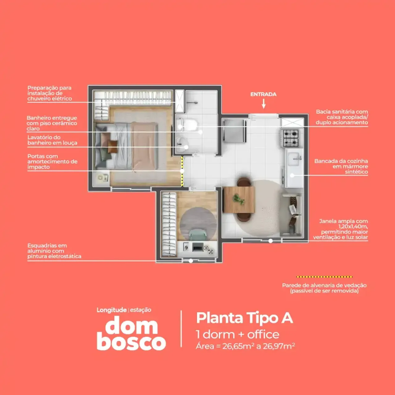PLANTA 26m²