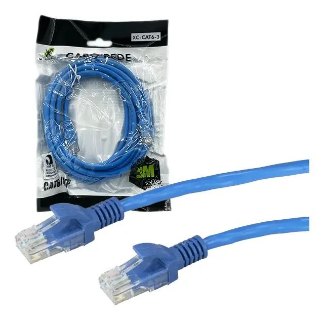 Cabo de Rede RJ-45 3M CAT6 X-Cell XC-CAT6-03 - WZetta - Foto 2