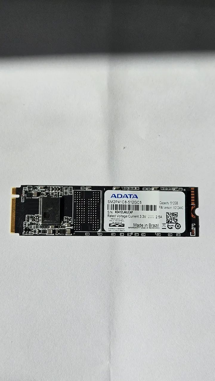 SSD Nvme ADATA 512GB 3200mbs