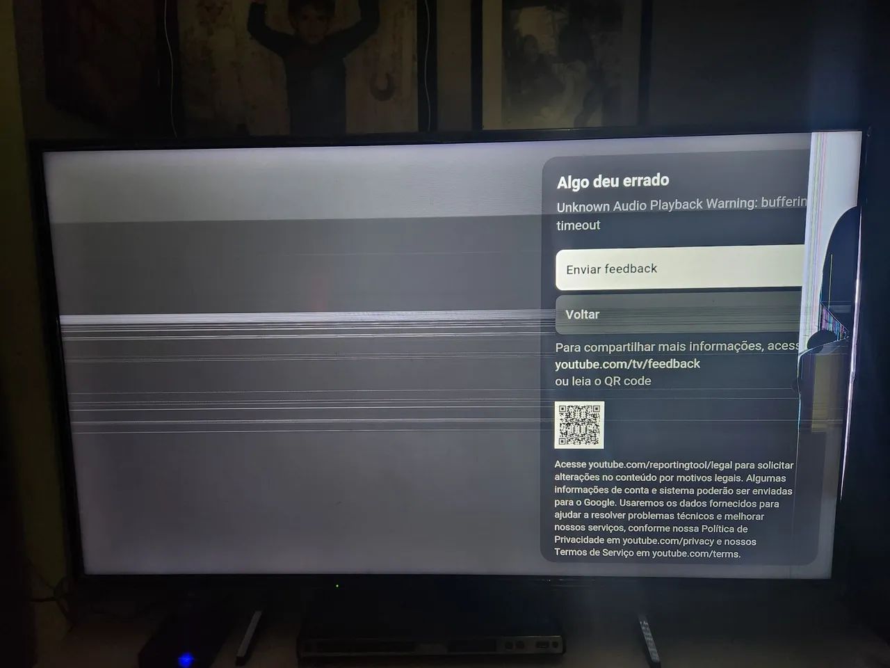 Tv Panasonic 49 Polegadas Tela Trincada
