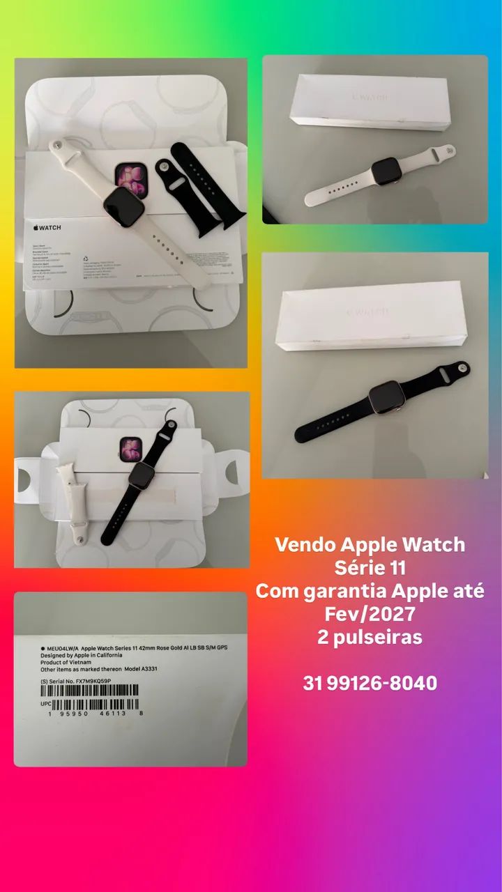 Apple Watch série 11 - Foto 3