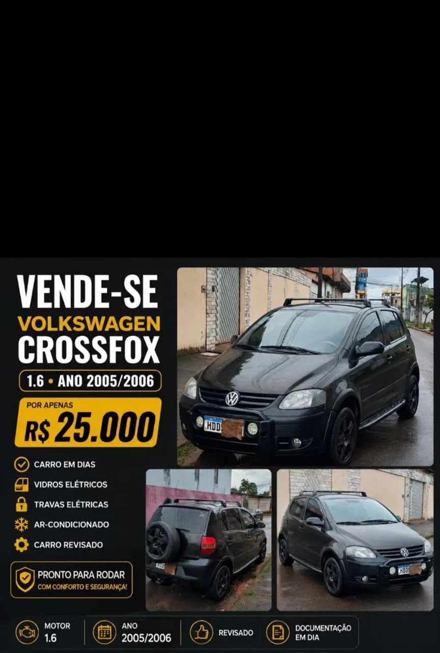 Volkswagen Crossfox CROSSFOX 1.6 Mi Total Flex 8V 5p 2006