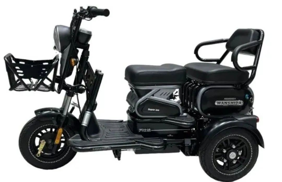 VENDO TRICICLO ELETRICO 3 LUGARES SEMI NOVO ANO 2026 1000W CARREGADOR BIVOLT SUPORTA 250 K